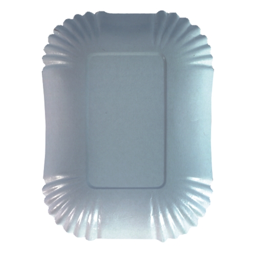 Pappersskål "pure" Vit - 13x17,5x3 cm - 2