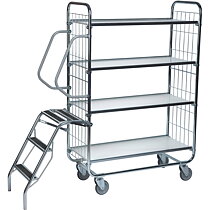 Flexibla hyllvagnar