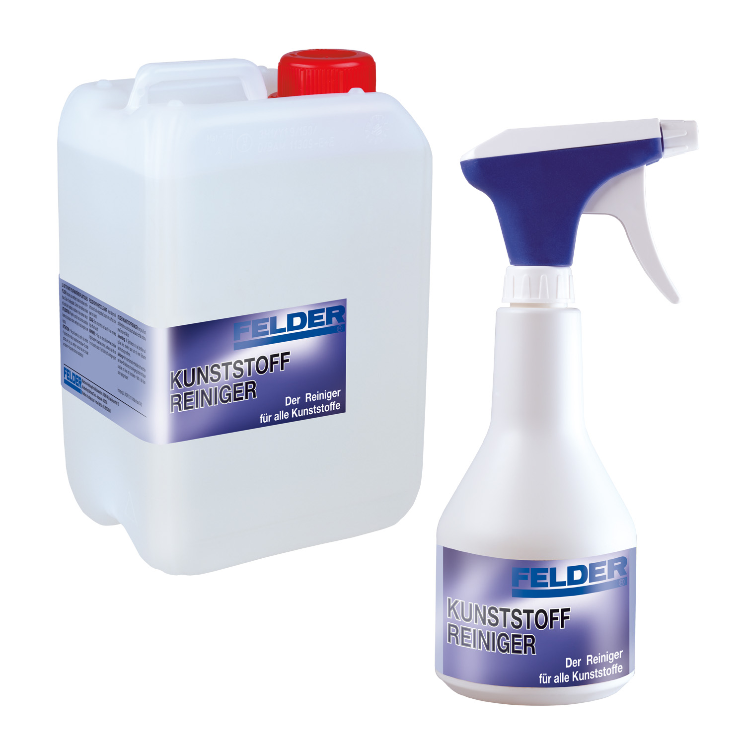     Set-erbjudande FELDER® Rengöring för konstmaterial Sprayflaska 0,5 Liter och FELDER® Rengöring för konstmaterial Refill-förpackning 3 Liter 