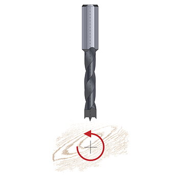 Centrumtappborr HW 5 mm HÖ