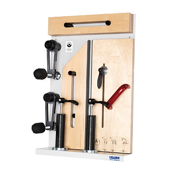 Set med spänn- och sågsystem Justerbord kappa 550