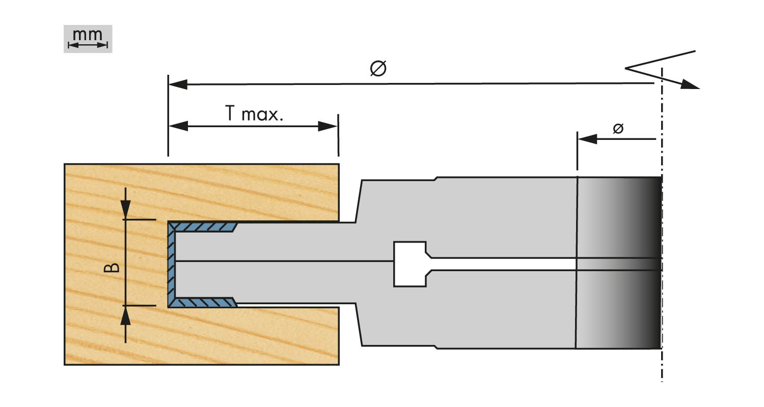 SET erbjudande: ställbar notfräs VS-HW - 2