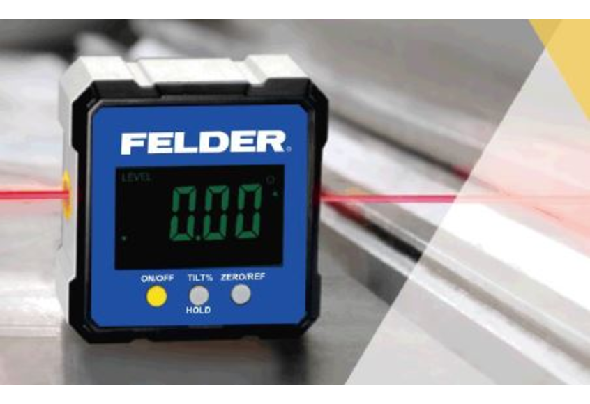 FELDER Digital vinkelmätare med laser