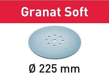 Festool Slippapper Granat Soft STF D225 P80 GR S/25