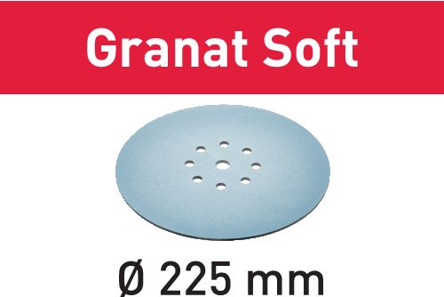Festool Slippapper Granat Soft STF D225 P400 GR S/25