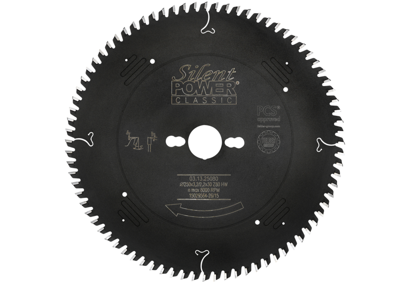 SET: Silent Power® Classic diameter 250 mm - 3