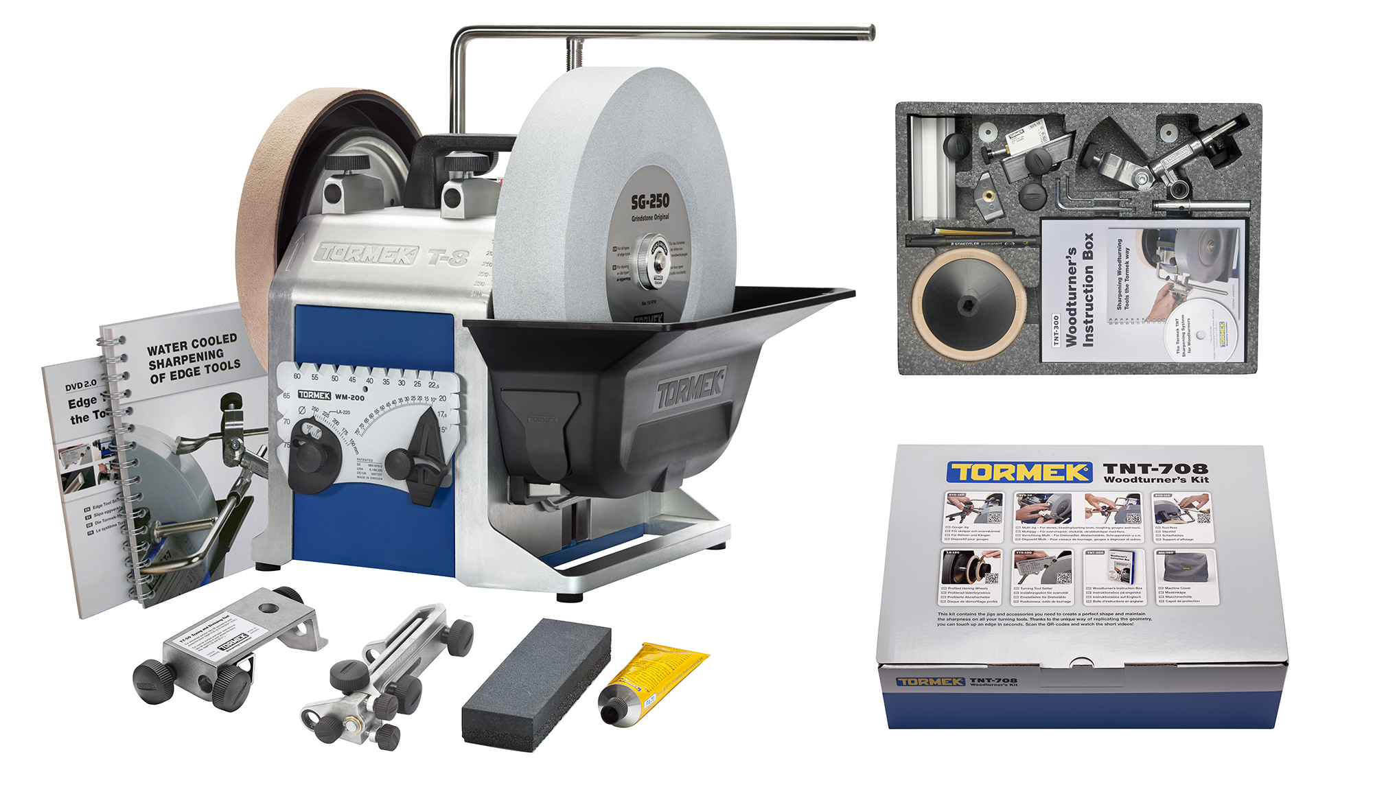 Tormek T8 med svarvarepaketet