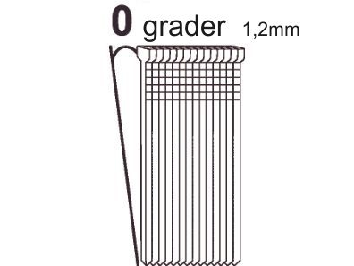 Senco aerfast T-dyckert 1,2mm
