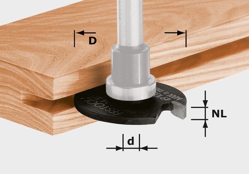Festool Skivnotfräs HW D40x3,5 - 2