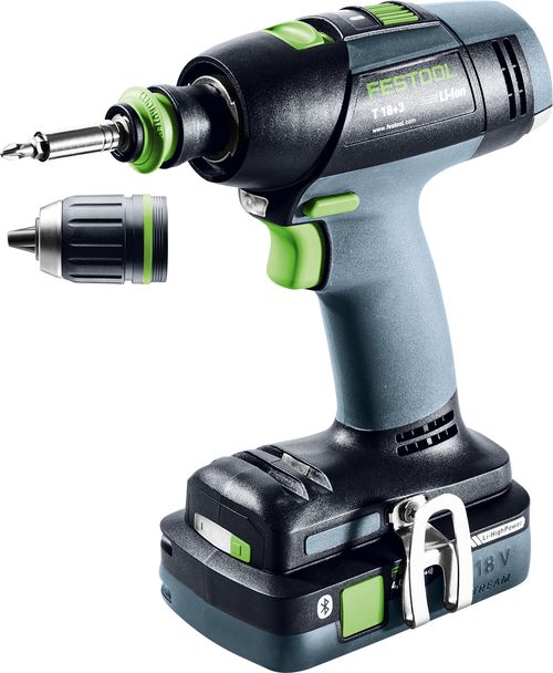 Festool Skruvdragare T 18+3 HPC 4,0 I-Plus