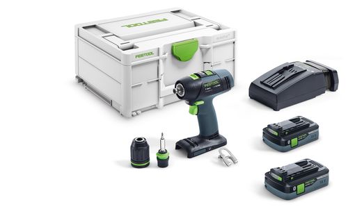 Festool Skruvdragare T 18+3 HPC 4,0 I-Plus - 2