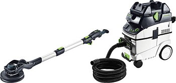 Festool Vägg- & takslip och dammsugare i set PLANEX LHS 2 225/CTL 36-Set
