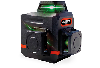 Lasernivelleringsapparat Metrica 3D Mini Green