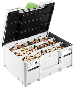 Festool DOMINO-brickor bok, sortiment DS 4/5/6/8/10 1060 BU