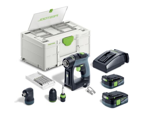 Festool Skruvdragare CXS 12 2,5-Set - 2