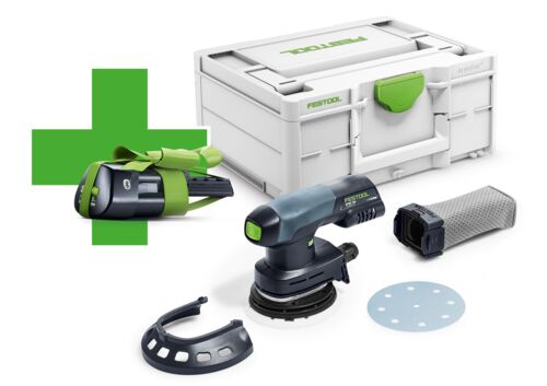Festool Batterislip Rund Excenter ETSC 125-Basic-ERGO - 2