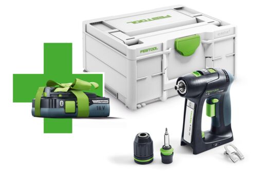Festool Skruvdragare C 18-Basic-4,0 - 2
