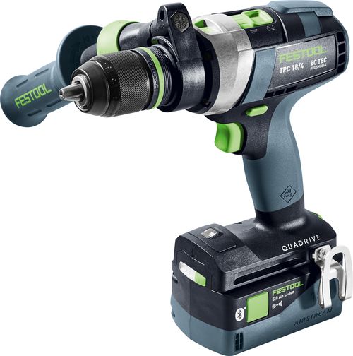 Festool Skruvdragare & slagborr QUADRIVE TPC 18/4 I-Basic-5,0