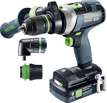 Festool Skruvdragare & slagborr QUADRIVE TPC 18/4 5,2/4,0 I-Set