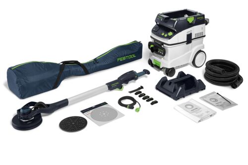 Festool Vägg- & takslip och dammsugare i set PLANEX LHS 2-M 225 EQ/CTL 36-Set - 2