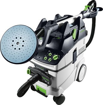Festool Vägg- & takslip och dammsugare i set PLANEX LHS 2-M 225 EQ/CTM 36-Set