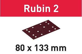 Festool Slippapper Rubin 2 STF 80X133 P40 RU2/50