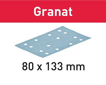 Festool Slippapper Granat STF 80x133 P80 GR/50