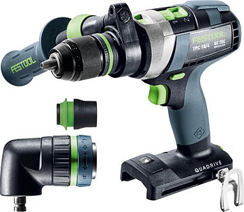 Festool Skruvdragare & slagborr QUADRIVE TPC 18/4 I-Basic-Set