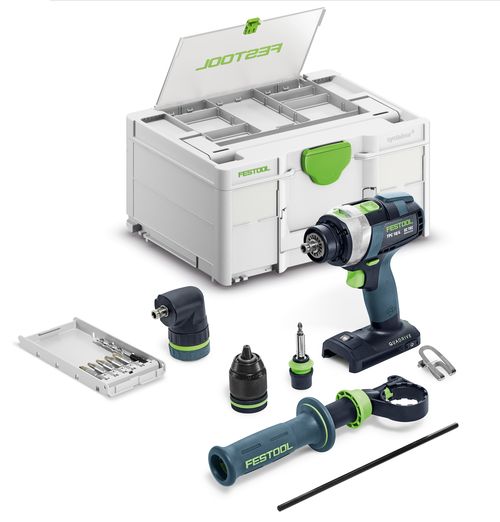 Festool Skruvdragare & slagborr QUADRIVE TPC 18/4 I-Basic-Set - 2