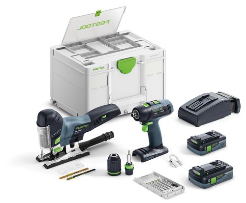 Festool 18 V Hantverkarpaket T 18+3/PSC 420 HPC I-Set - 2