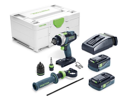 Festool Skruvdragare & slagborr QUADRIVE TPC 18/4 5,0/4,0 I-Plus - 2