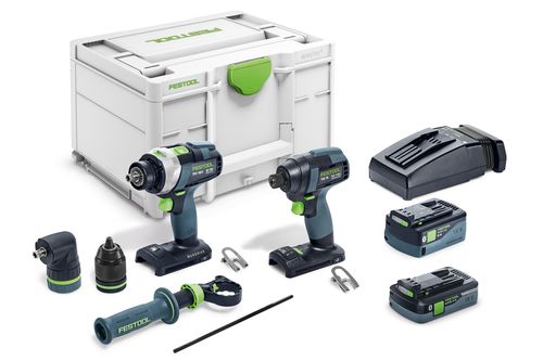 Festool Skruvdragarpaket TID 18 5,0/4,0-Set TPC 18/4 - 2