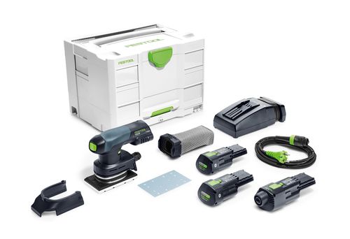 Festool Batterislip Rektangulär RTSC 400 3,0 I-Set - 2
