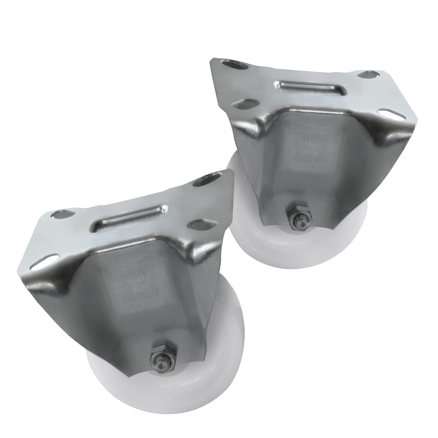 Felder® Fasta hjul 2-pack