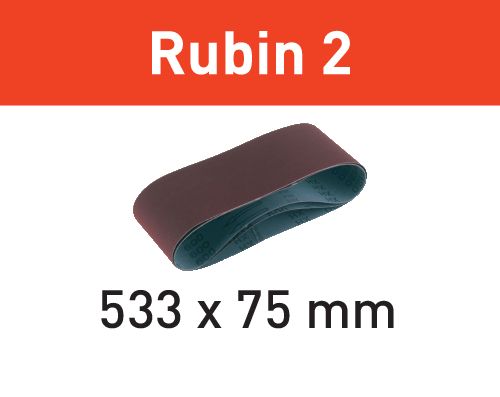 Festool Slipband Rubin 2 L533X 75-P60 RU2/10