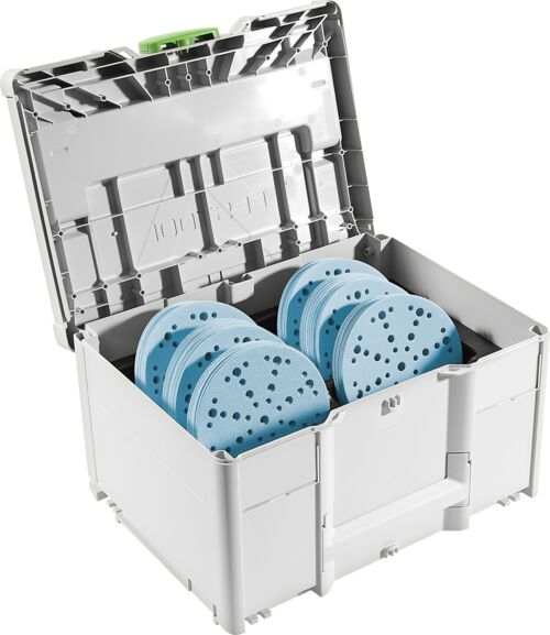 Festool Slippappers-Systainer³ Granat SYS-STF D150 GR-Set