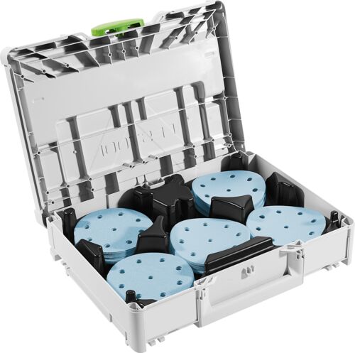 Festool Slippappers-Systainer³ Granat SYS-STF D125 GR-Set