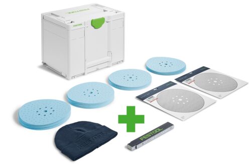 Festool Slippappers-Systainer³ Granat SYS-STF D225 GR-Set P - 2