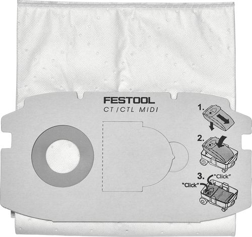 Festool SELFCLEAN filtersäck SC FIS-CT MIDI/5 - 2