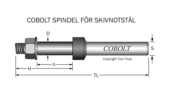 Spindel S=12 TL=83