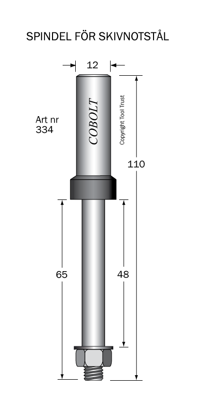 Spindel S=12 TL=110 - 2