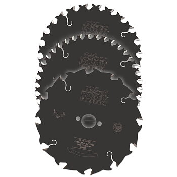 Cirkelsågblad SILENT-POWER® Classic Set 3 styck 
