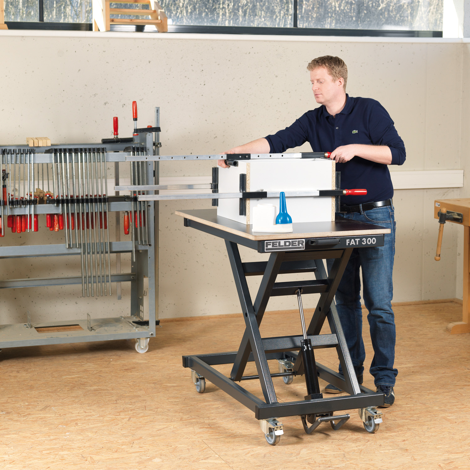 Arbetsbord FAT 300 utan skiva - 3