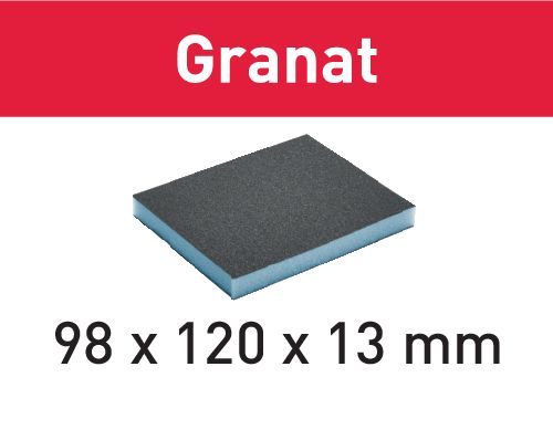 Festool Slipsvamp Granat 98x120x13 220 GR/6