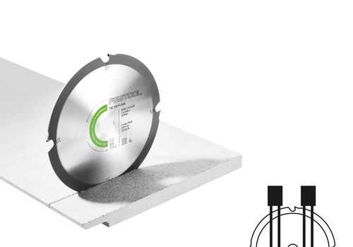 Festool Diamantsågklinga ABRASIVE MATERIALS DIA 160x2,2x20 F4 - 2