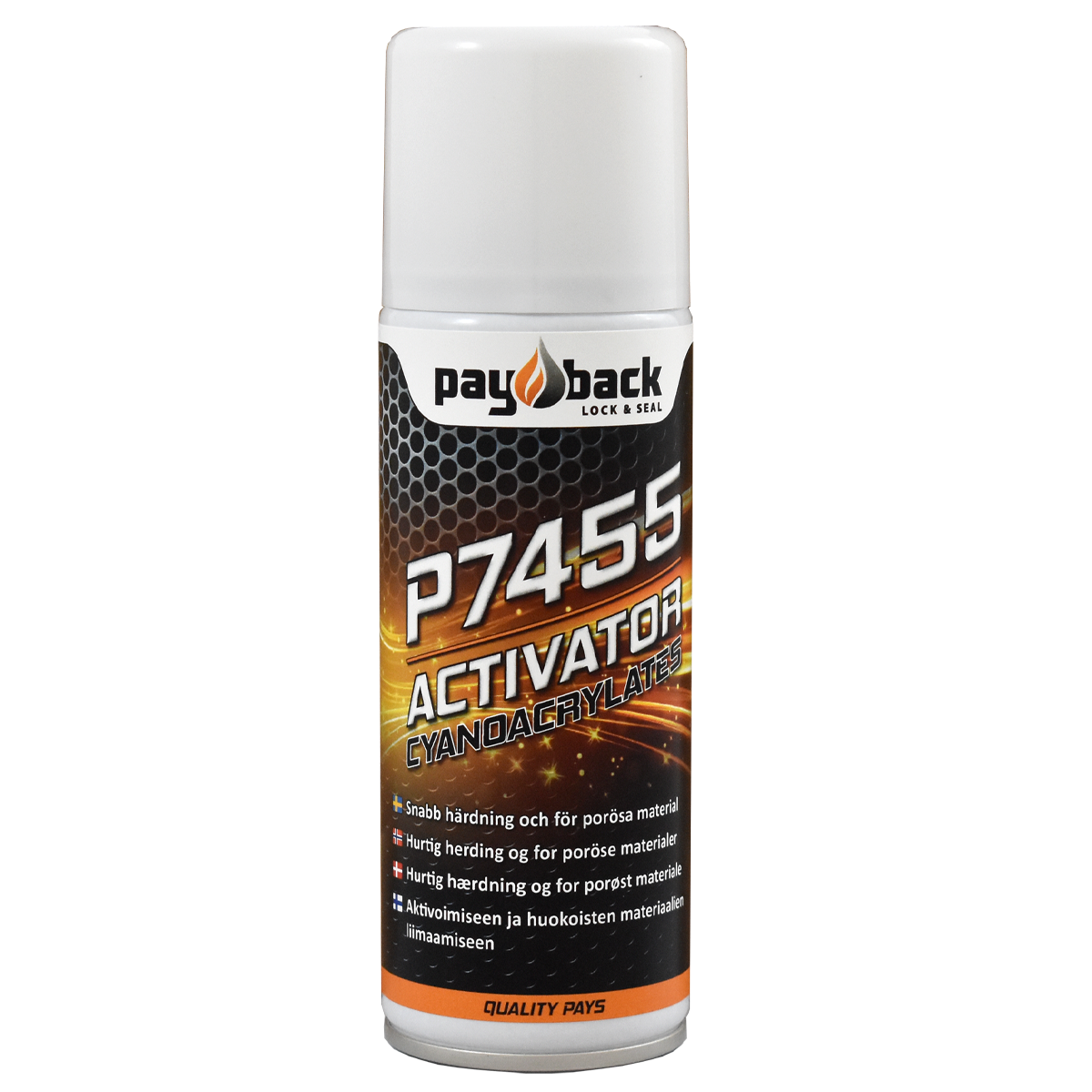 Payback Activator Cyanoacrylate spray 200 ml Plano Maskin AB