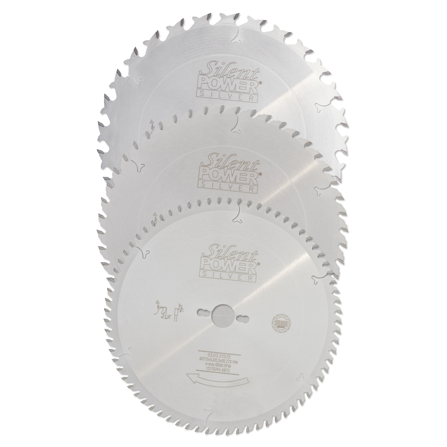 SET-erbjudanden Silent-Power® Silver 3 styck till bästa pris 