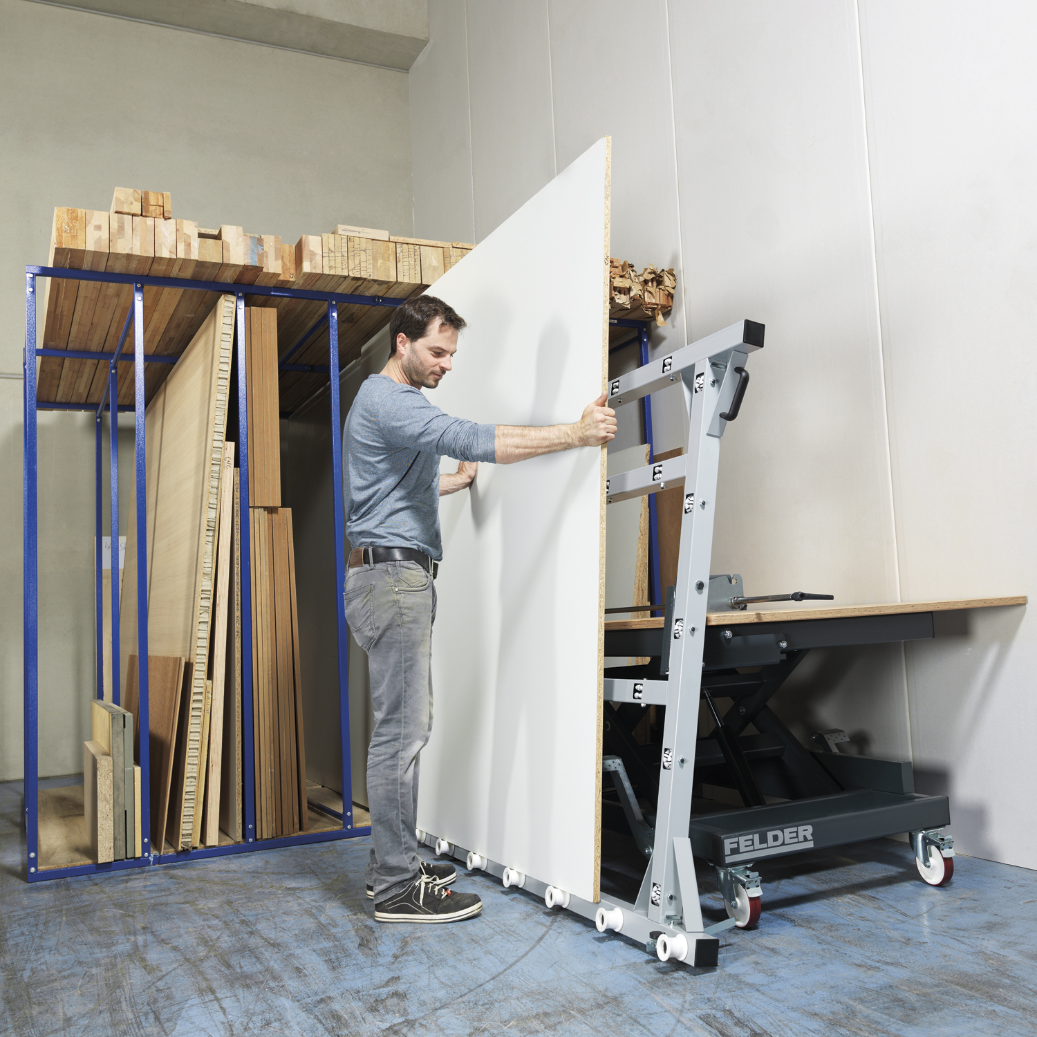 FELDER® Lutningsanordning för FELDER arbetsbord FAT 300 S/FAT 500 S  - 3