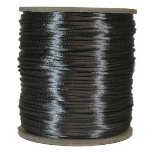 Satinband, Dark grey 2mm