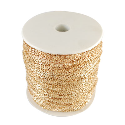 Kedja guld 3x2mm - 2